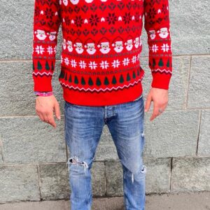 Alternative view of Maglione girocollo HELSINKI NATALIZIO UOMO